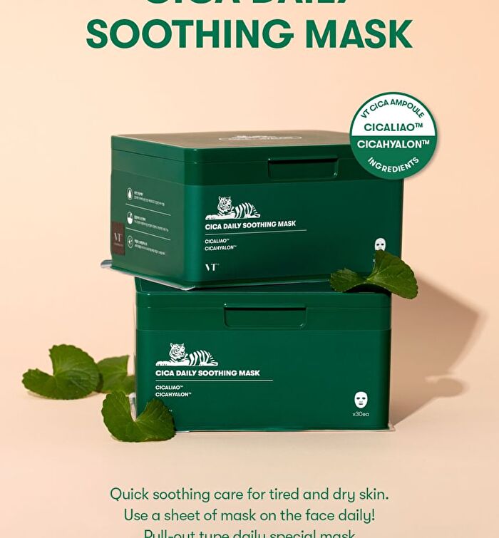 Vt Cica Daily Soothing Mask - 350g