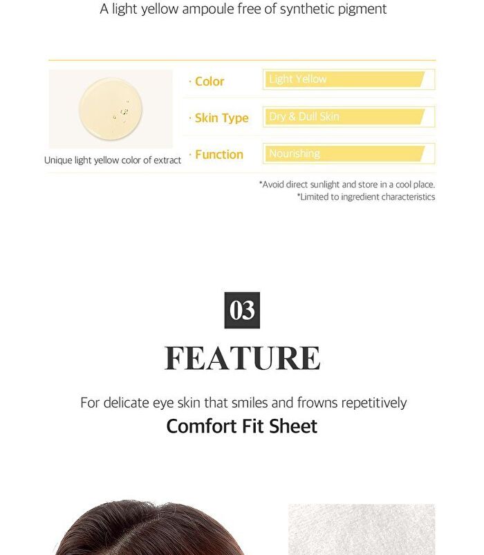 Petitfee B-Glucan Deep Firming Eye Mask - 30 pairs