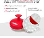 Grafen Edge Finger Shampoo Brush - 2 Colors - Red