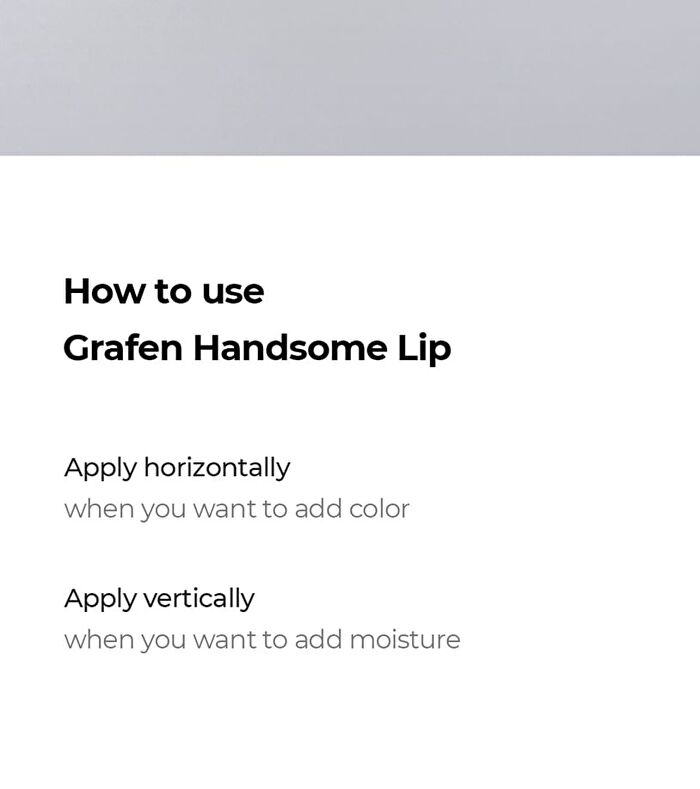 Grafen Triple Lip Handsome Lip - 4.3g