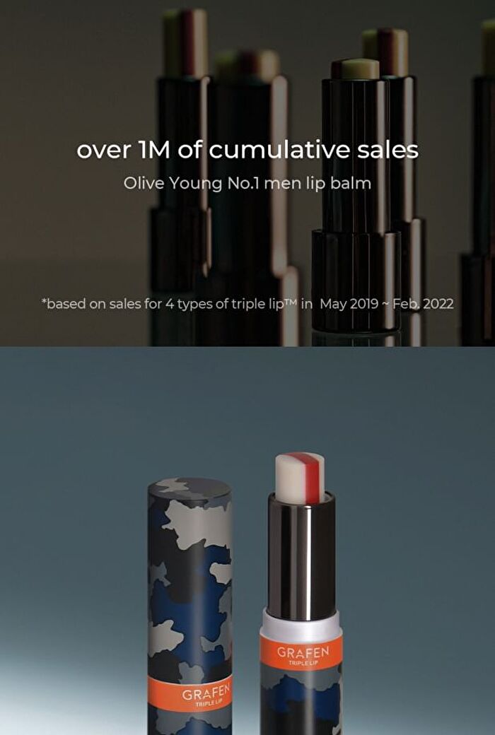 Grafen Triple Lip Handsome Lip - 4.3g