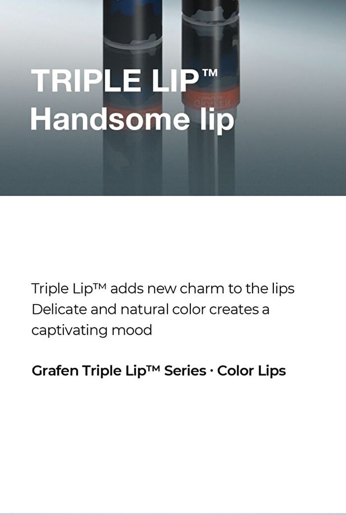 Grafen Triple Lip Handsome Lip - 4.3g