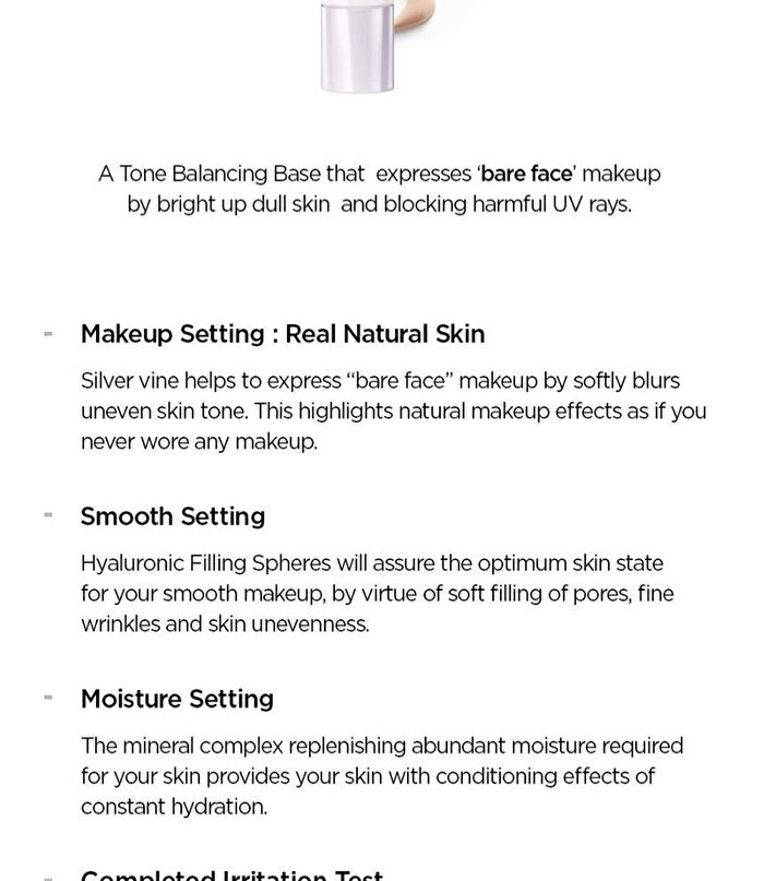 Skin Setting Tone Balancing Base - 40ml
