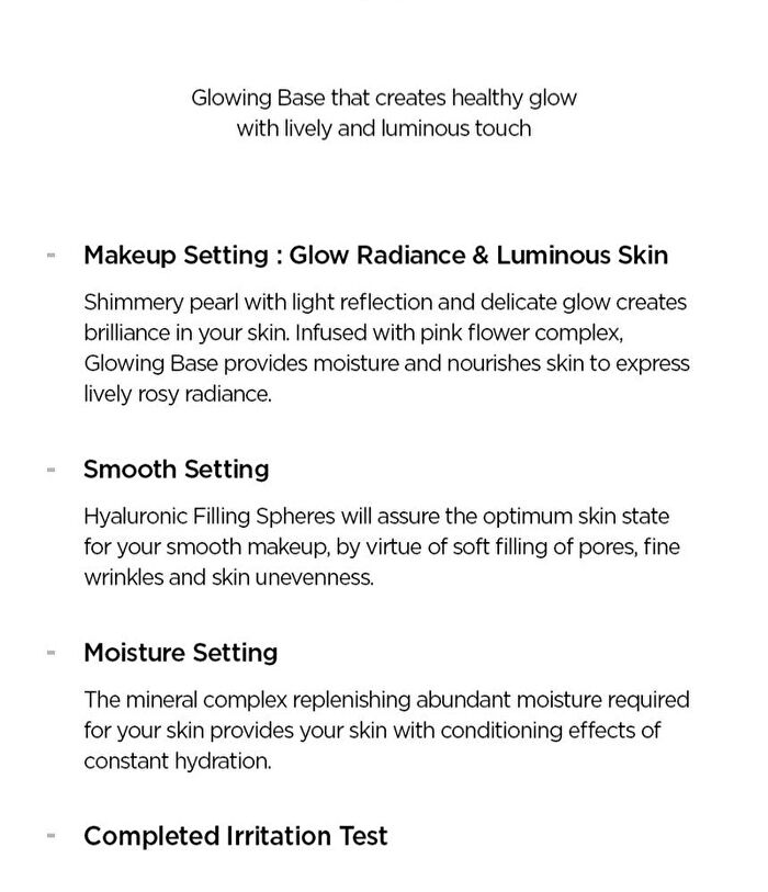 Skin Setting Glowing Base - 40ml