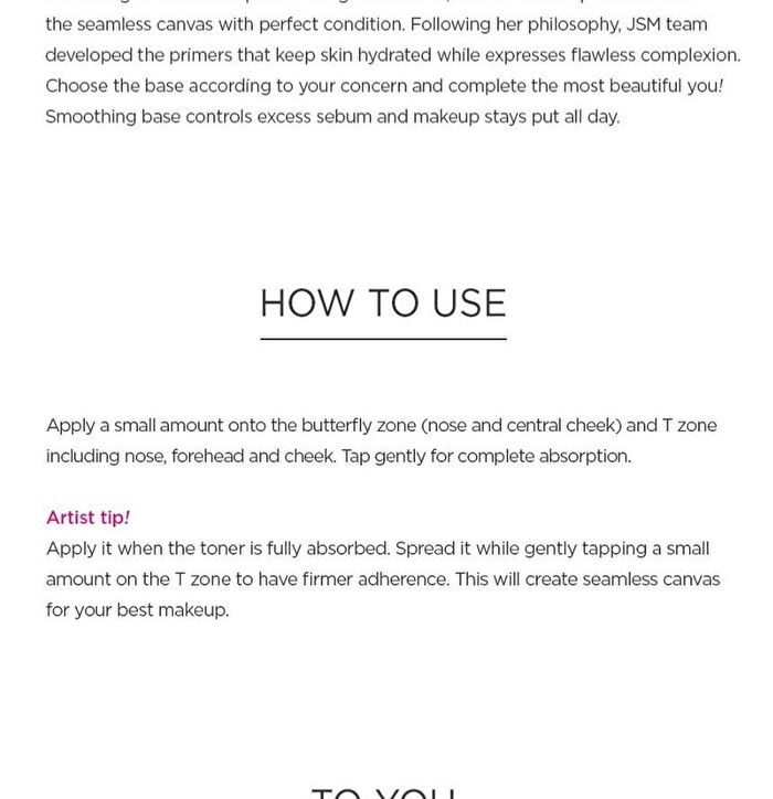 Skin Setting Smoothing Base - 40ml