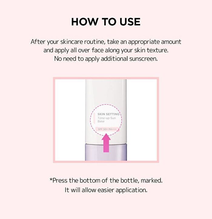 Skin Setting Tone-Up Sun Base - 40ml