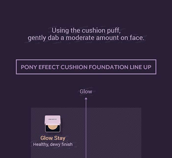 Glow Stay Cushion Foundation Set - 3 Colors - #002 Porcelain