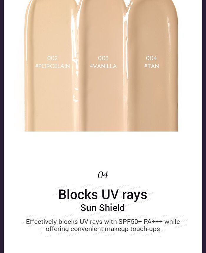 Glow Stay Cushion Foundation Set - 3 Colors - #002 Porcelain