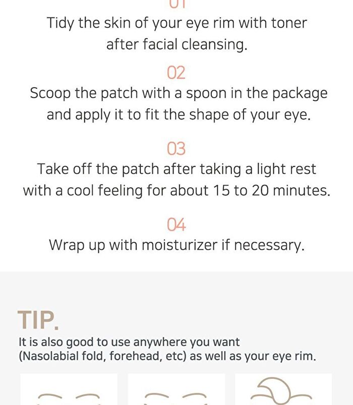 Petitfee Collagen & CoQ10 Hydrogel Eye Patch - 30 pairs