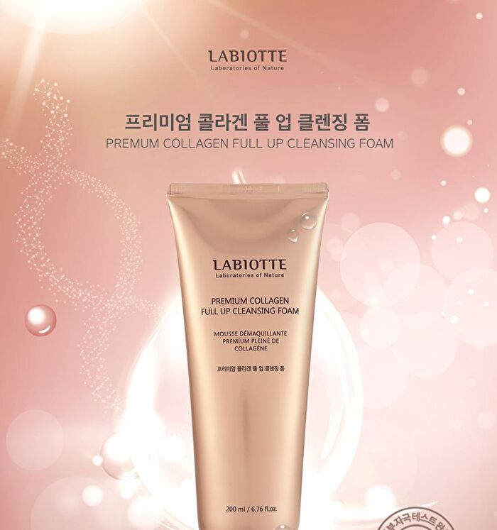 Labiotte Premium Collagen Full Up Cleansing Foam - 200ml