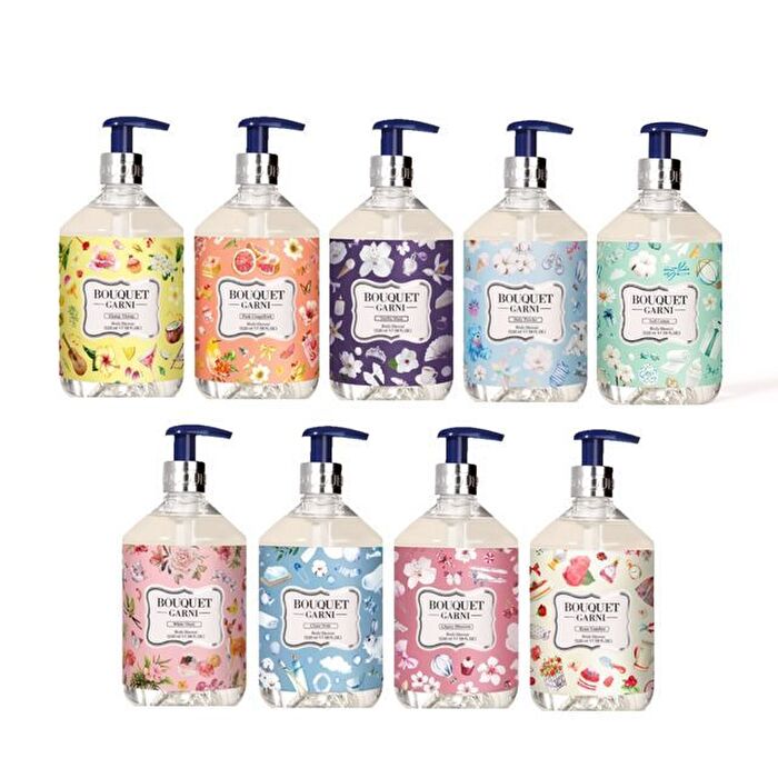 Bouquet Garni Body Shower - 8 Types - 520ml - Rose Garden