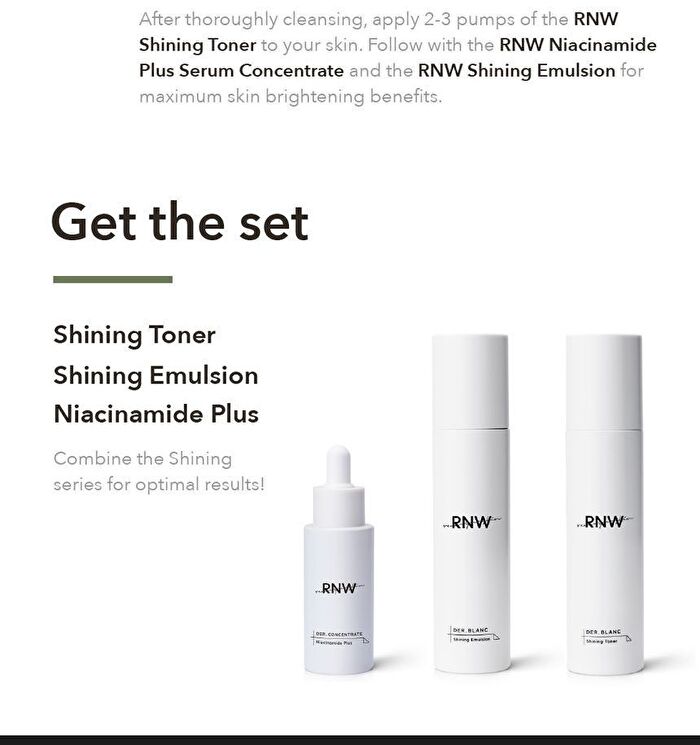 DER. BLANC Shining Toner - 125ml