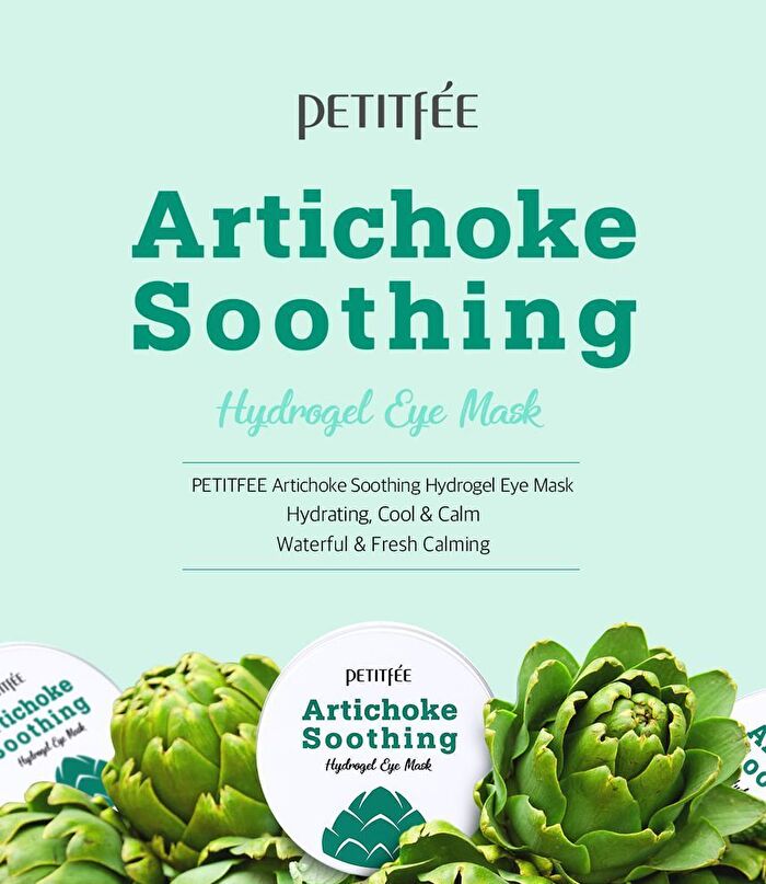 Petitfee Artichoke Soothing Hydrogel Eye Mask - 30 pairs