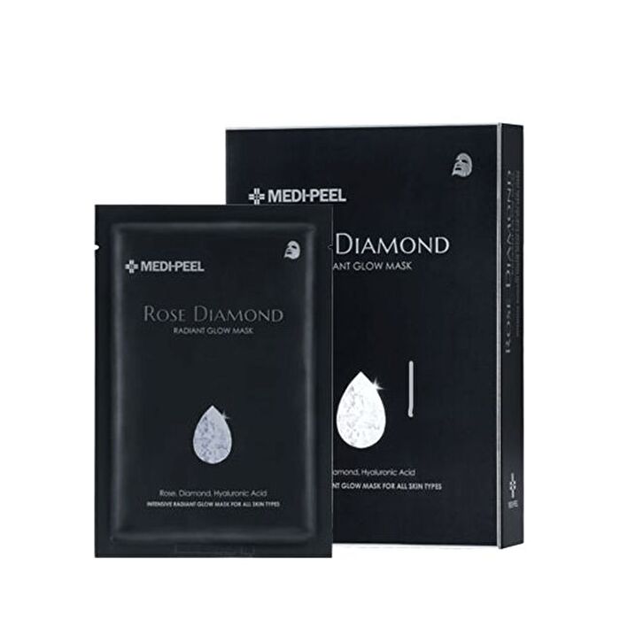 Rose Diamond Radiant Glow Mask Set - 25ml x 10 pcs