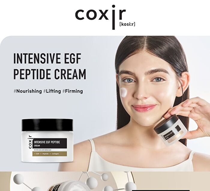 coxir Intensive EGF Peptide Cream - 2025 Version - 50ml