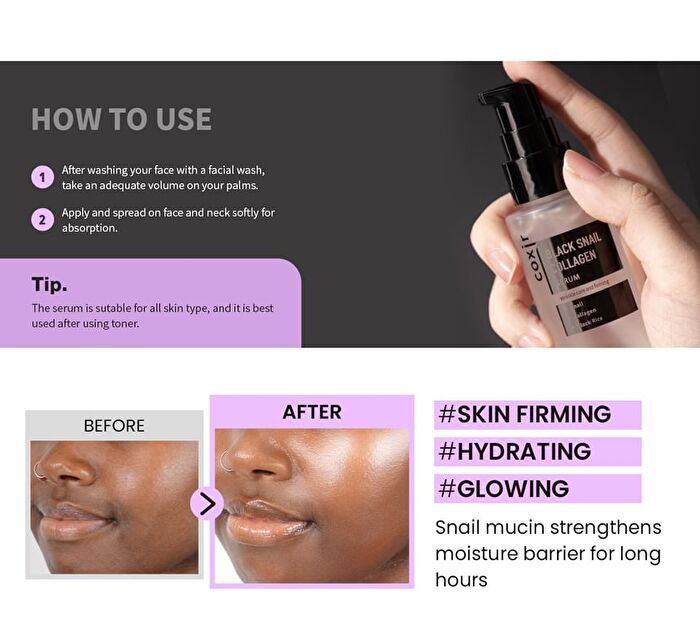 Black Snail Collagen Serum - 2024 Version - 50ml
