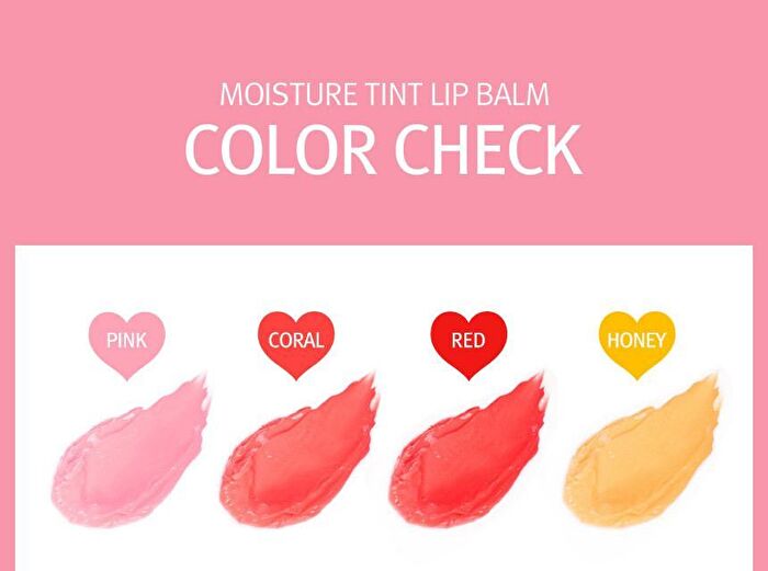 Moisture Tint Lip Balm - 4 Colors - #03 Red
