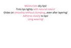 Moisture Tint Lip Balm - 4 Colors - #03 Red