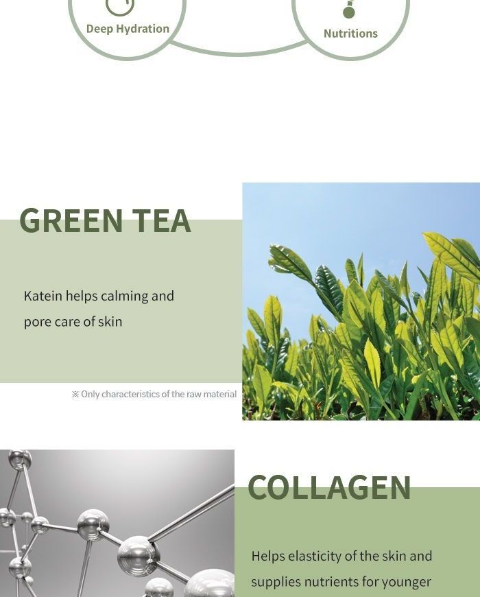 the SKIN HOUSE Green Tea Collagen Cream - 50ml