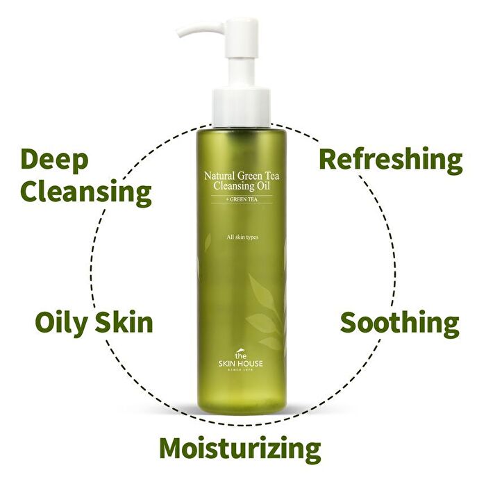 the SKIN HOUSE Natural Green Tea Cleansing Oil - 150ml