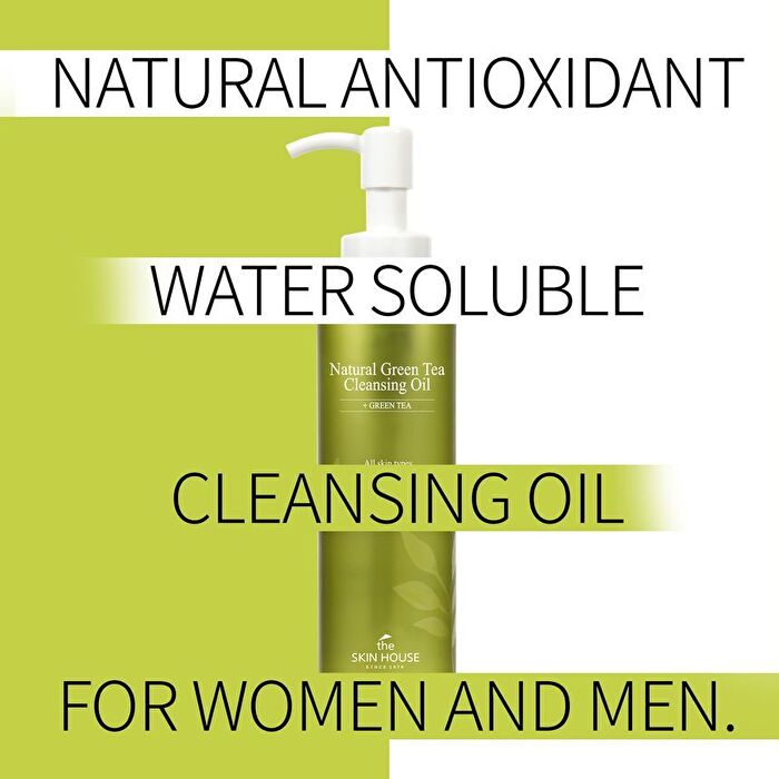 the SKIN HOUSE Natural Green Tea Cleansing Oil - 150ml