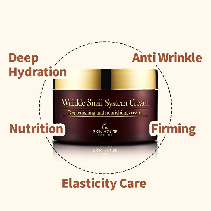 the SKIN HOUSE Wrinkle Snail System Cream JUMBO - 100ml