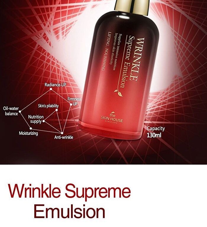 the SKIN HOUSE Wrinkle Supreme Emulsion - 130ml