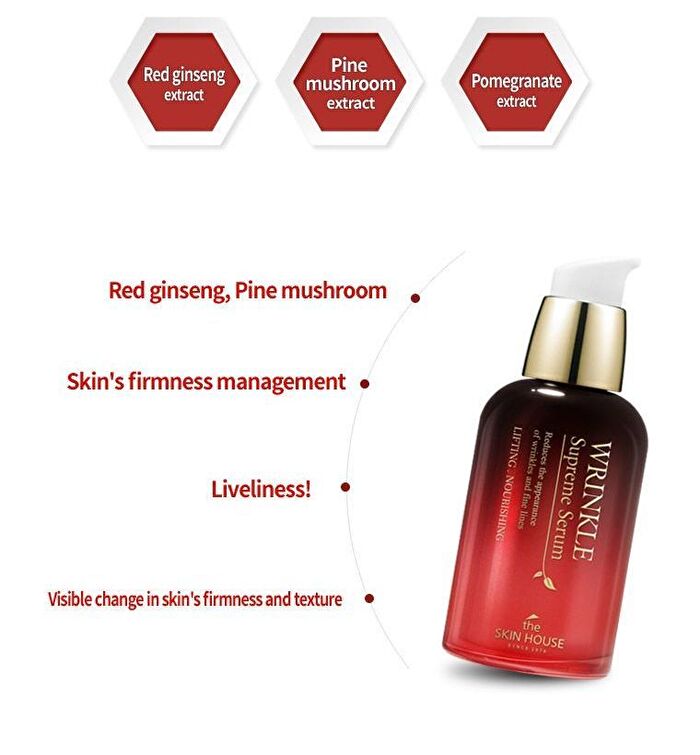 the SKIN HOUSE Wrinkle Supreme Serum - 50ml