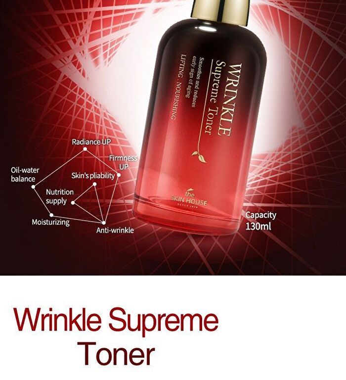 the SKIN HOUSE Wrinkle Supreme Toner - 130ml