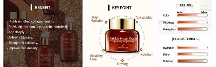 the SKIN HOUSE Wrinkle System Cream - 50g