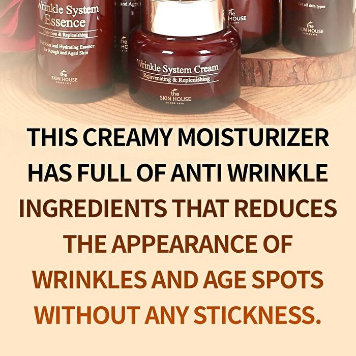 the SKIN HOUSE Wrinkle System Cream - 50g