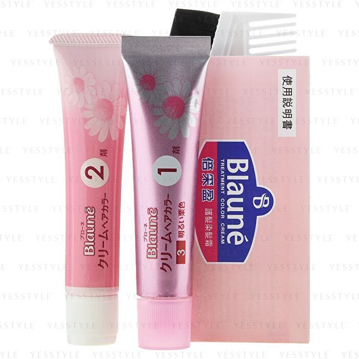 Blaune Treatment Color Cream - 07 Dark Chestnut