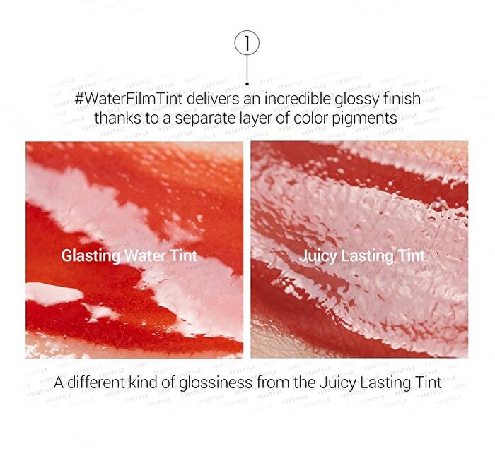 romand Glasting Water Tint - 8 Colors - #02 Red Drop