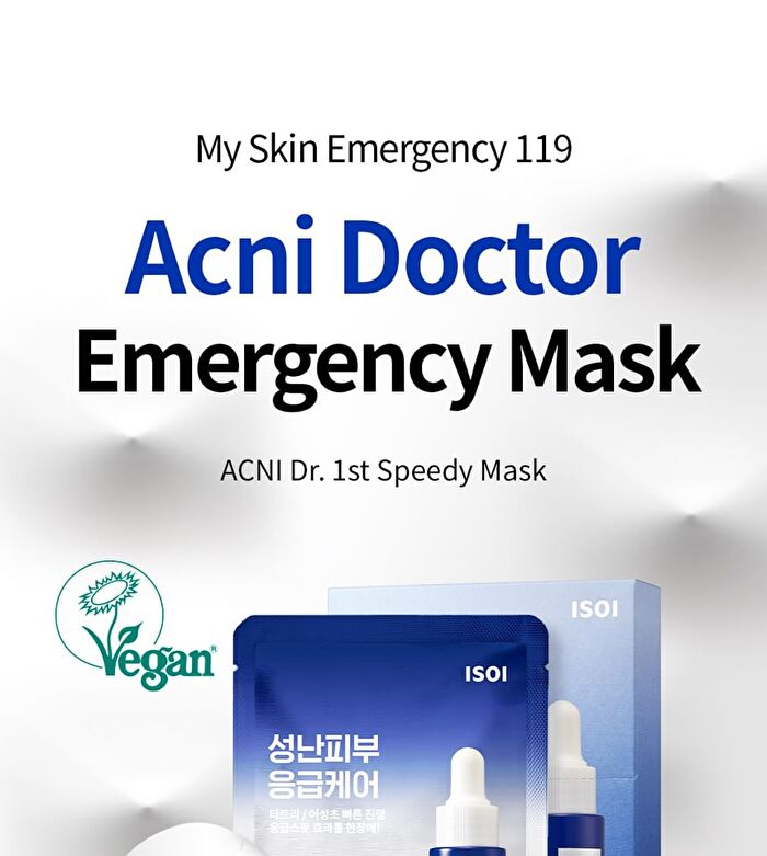 Isoi ACNI Dr. 1st Speedy Mask Set - 20ml x 10 pcs