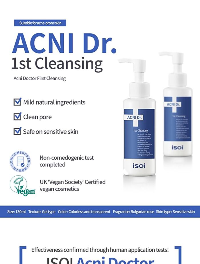Isoi ACNI Dr. 1st Cleansing - 130ml