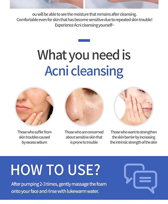 Isoi ACNI Dr. 1st Cleansing - 130ml