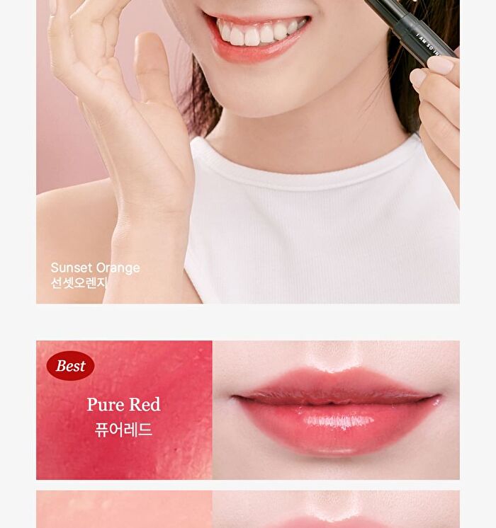 Isoi Lip Treatment Balm - 5 Colors - Pure Red