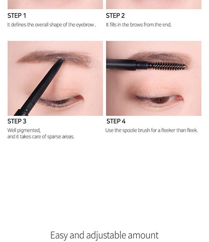Remarkable Slim Brow Pencil - 3 Colors - #01 Gray Brown