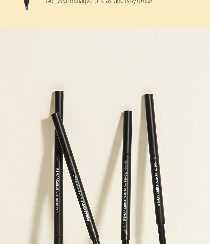 Remarkable Slim Brow Pencil - 3 Colors - #01 Gray Brown
