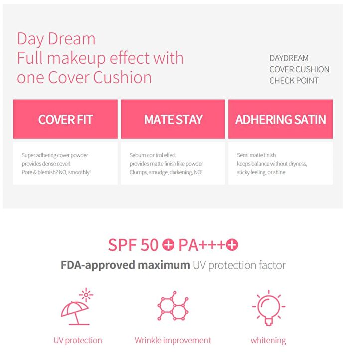 Day Dream Cover Cushion - 3 Colors - #03 Tan Beige