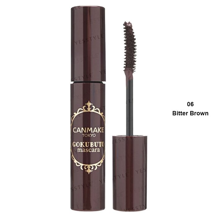 Canmake Gokubuto Mascara - 06 Bitter Brown