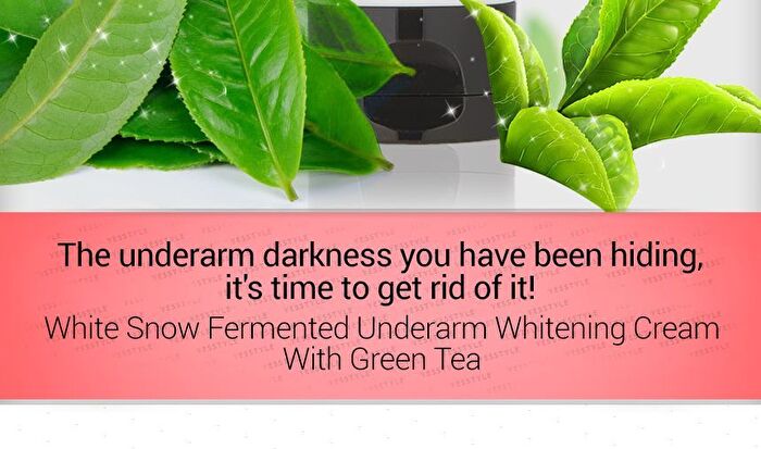 White Snow Fermented Underarm Whitening Cream With Green Tea - 50ml