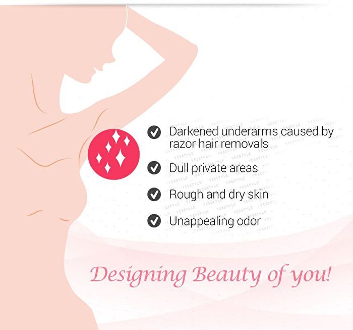 White Snow Fermented Underarm Whitening Cream With Green Tea - 50ml