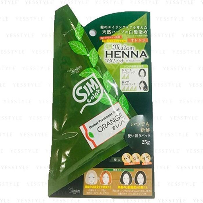 Madame Henna Herbal Treatment Color - Brown