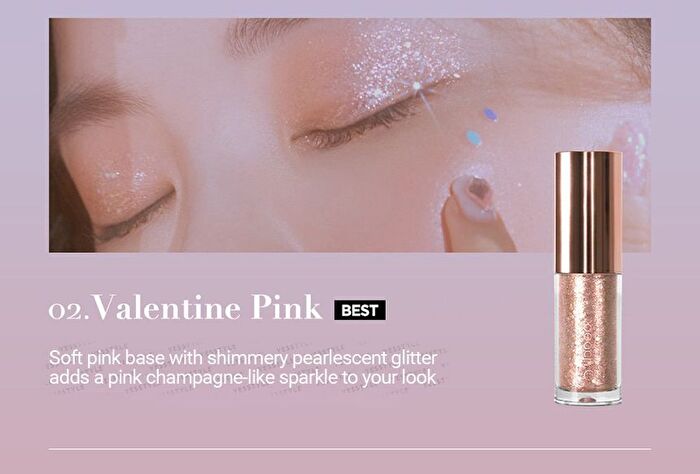 Champagne Eye Glitter - 3 Colors - #01 Pure White