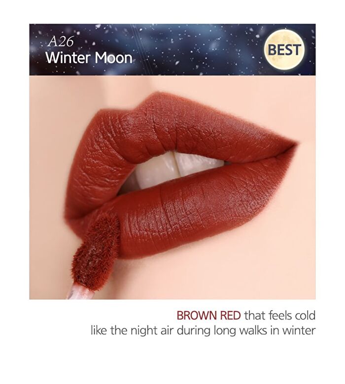 Black Rouge Air Fit Velvet Tint SEASON 5 - 5 Colors - A23 Vintage Sunset