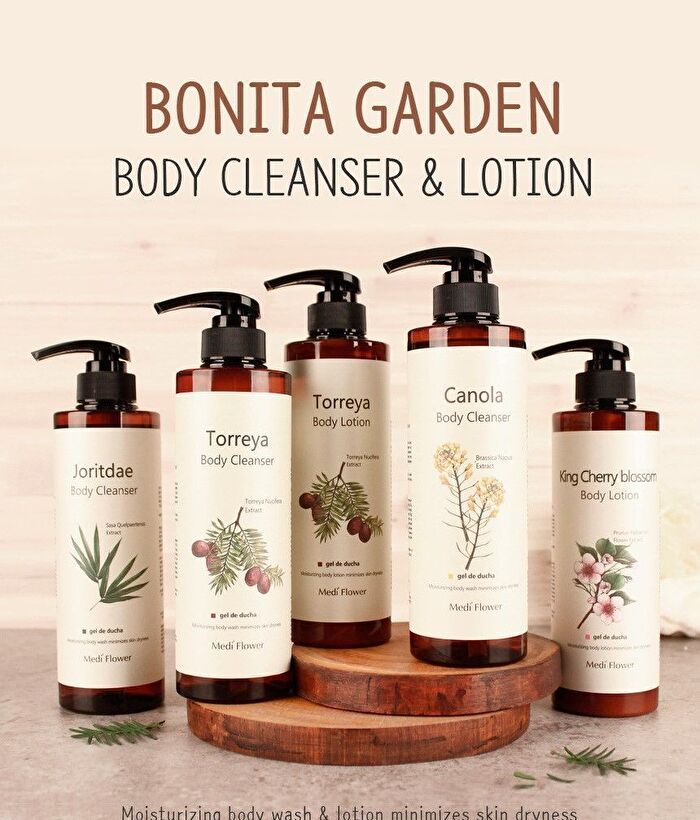Bonita Garden Body Lotion - 2 Types - Torreya