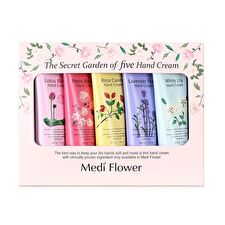 MediFlower The Secret Garden of Five Hand Cream Set - 5 pcs