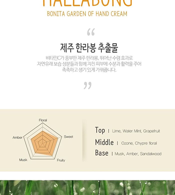 Bonita Garden Hand Cream Set - 75g x 6 pcs