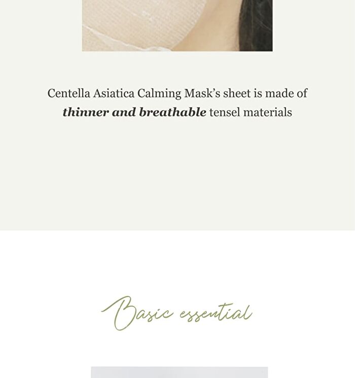 Beauty of Joseon Centella Asiatica Calming Mask Set - 25ml x 10 pcs